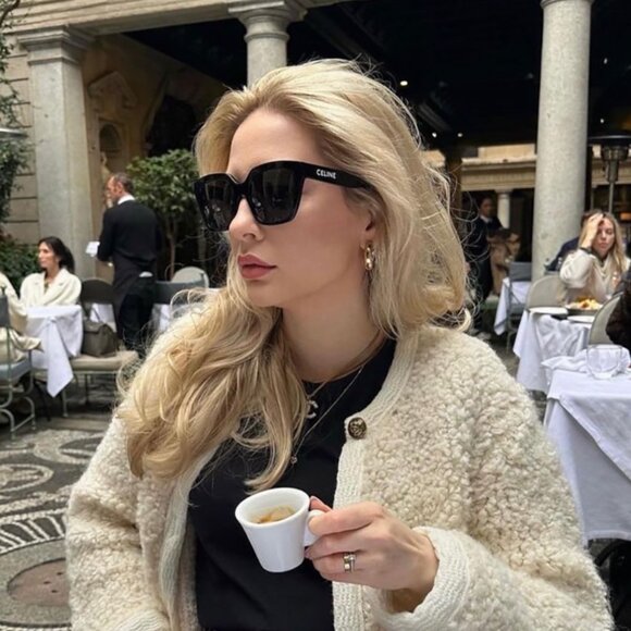 Final Price! Celine CL40198F 78A Lilac/Smoke Sunglasses - Picture 6 of 12